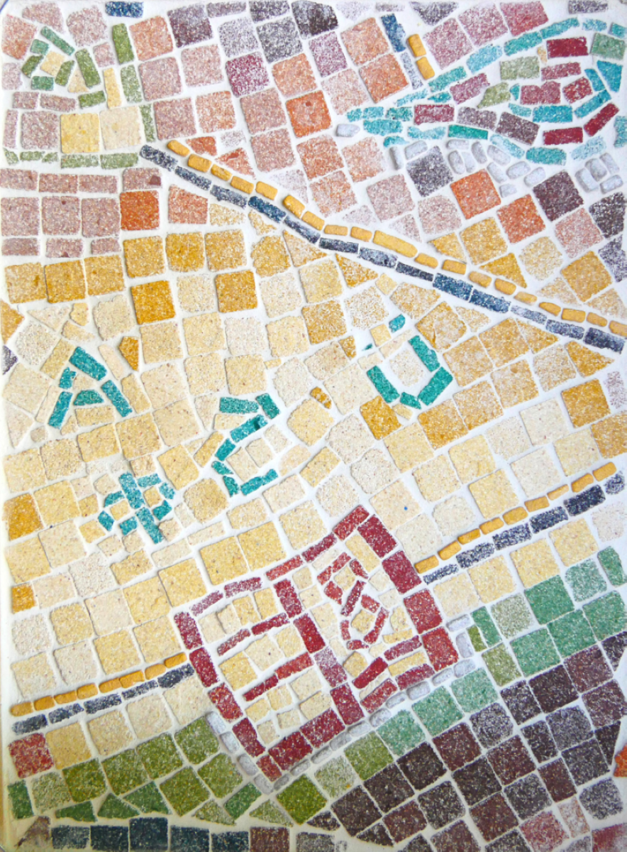 Kunst Reinickendorf - Salwa Aleryani, Zeit finden, 2024, Entwurf für die Ringelnatz Grundschule