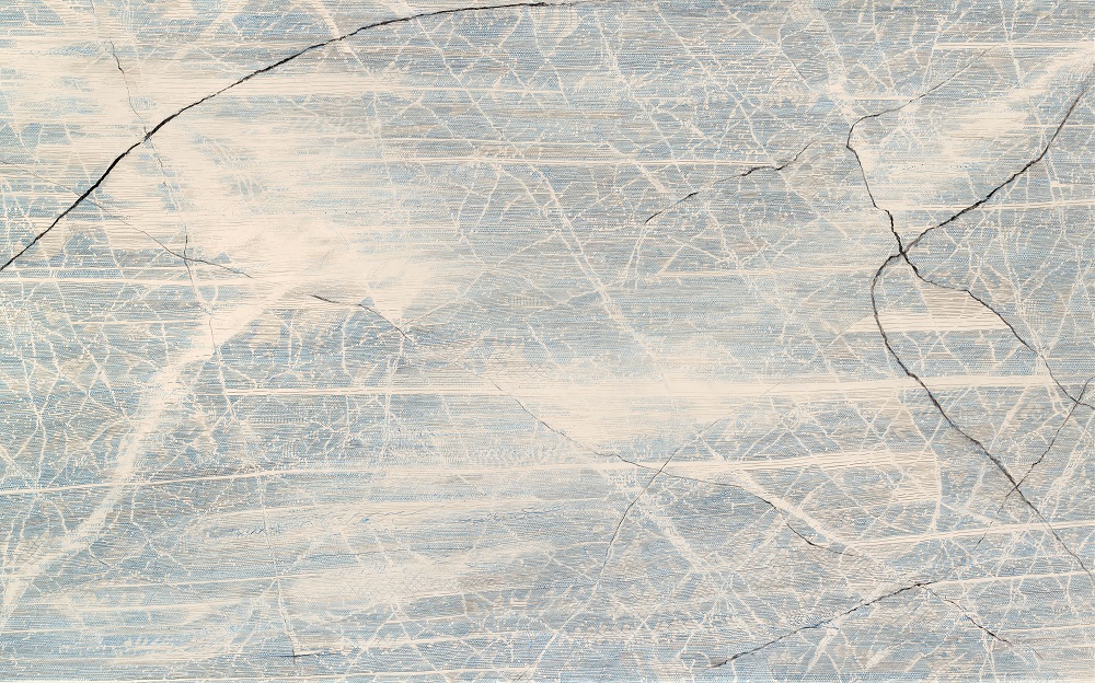 Kunst Reinickendorf - Kazuki Nakahara, o.T., 2024, Farbstift, Graphit und Kohle auf handgeschöpftem Papier, 180 x 285 cm, Foto: © Eric Tschernow.