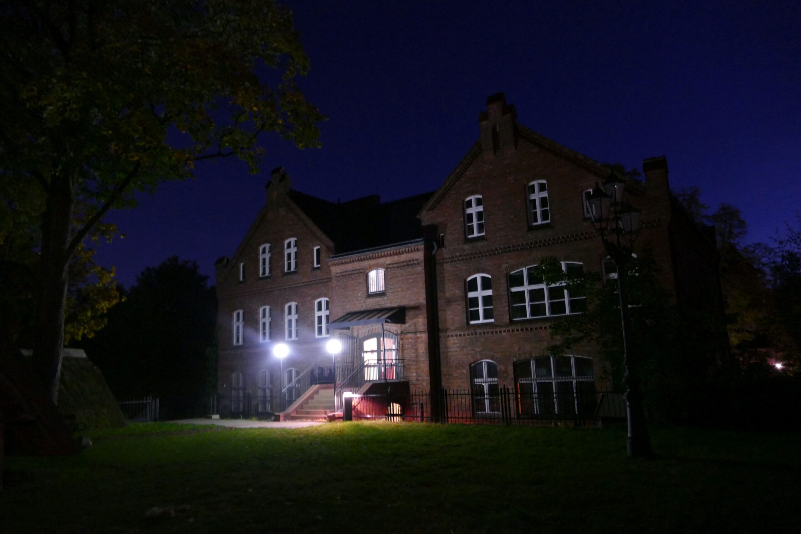 Kunst Reinickendorf - Taschenlampenführung, Foto: Claudia Wasow-Kania, © Museum Reinickendorf.