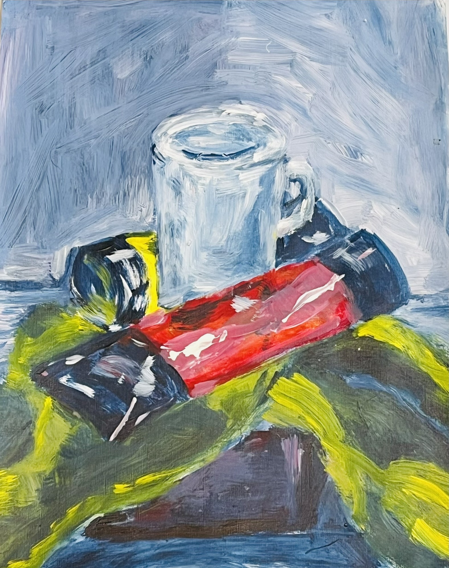 Kunst Reinickendorf - Bild entstand während eines Kurses